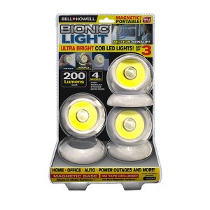 Bell & Howell As Seen On TV 2.95 in. L White Battery Powered LED Accent Light 200 lm - 1 of 1
