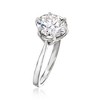 Ross-Simons 4.00 Carat Moissanite Solitaire Ring in Sterling Silver - 3 of 4