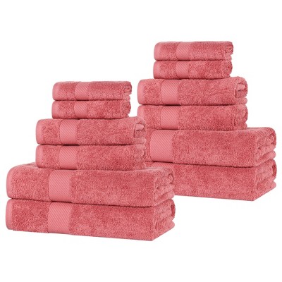 Modern Solid Classic Luxury Egyptian Cotton Towel Set by Blue Nile Mills