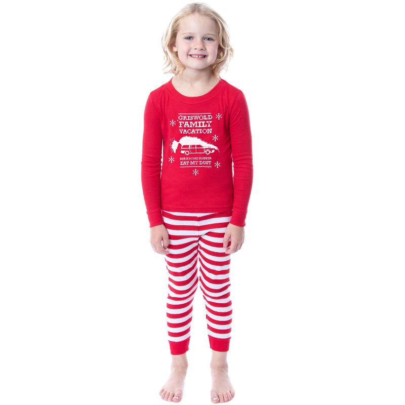 National Lampoon's Christmas Vacation Sleep Tight Fit Family Pajama Set, 3 of 5