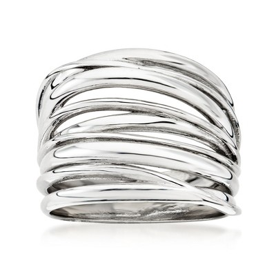 Ross-Simons Italian Sterling Silver Highway Ring