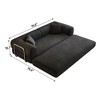 Kumasinova Compression Sofa,Convertible Floor Sofa Bed with Pillow,Back Support,Armrest,Futon Couch Sleeper Bed for Living Room,Bedroom - 4 of 4