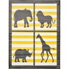 Unique Loom    Metro Safari Area Rug - 2 of 4
