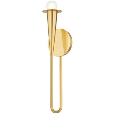 Mitzi Danna 1 - Light Sconce in  Aged Brass