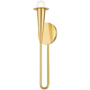 Mitzi Danna 1 - Light Sconce in  Aged Brass - 1 of 1