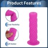 Unique Bargains Bike Handlebar Grips Covers 4.72" Purple 1 Pair - 4 of 4