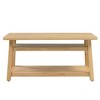 ECR4Kids Sit n' Stash Rectangular Table, Natural - 3 of 4
