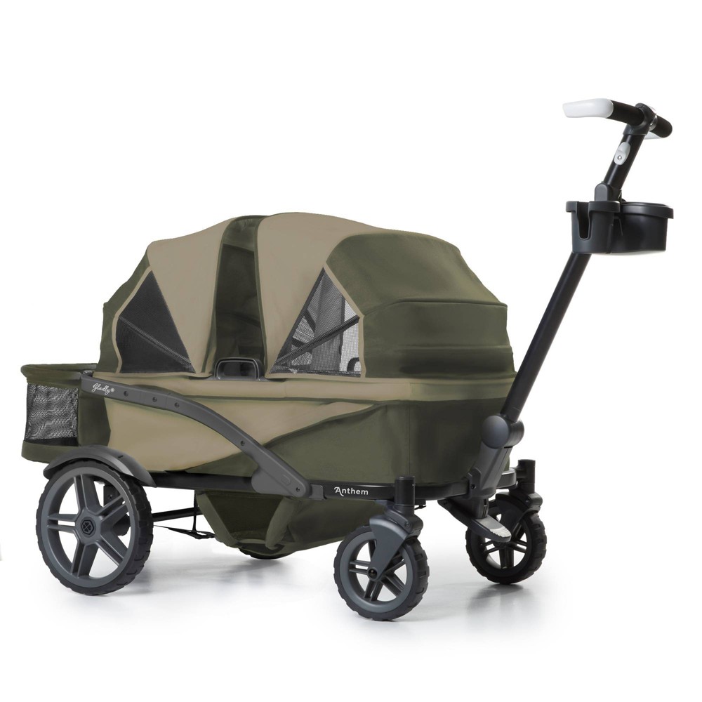 Photos - Pushchair Accessories Gladly Family Anthem4 Wagon Stroller - Adventure Bundle Forest