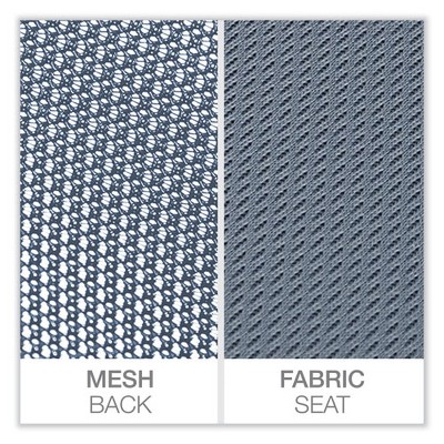 Seafoam Blue Mesh Back Task Chair with White Frame