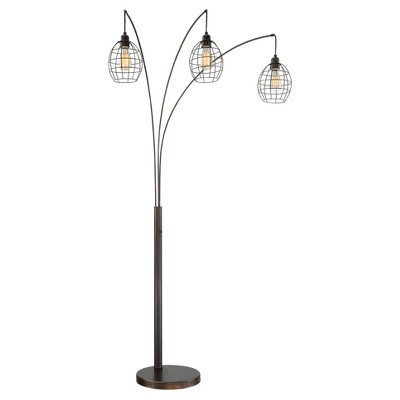 2 light floor lamp