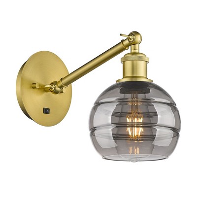 Rochester - 1 Light Arm Adjusts Up and Down Wall Sconce In Industrial Style-7.88 Inches Tall and 5.88 Inches Wide