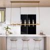 CityFurn 7-Light 55" W Modern Linear Chandelier Kitchen Island Lights - 4 of 4
