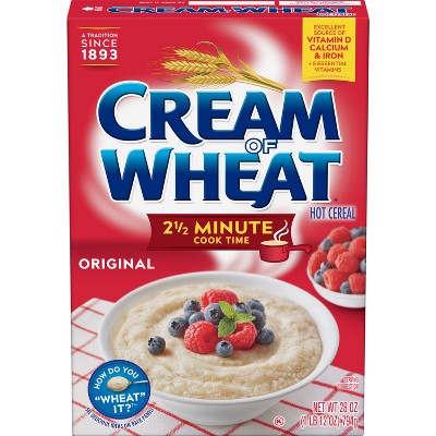 Cream of Wheat Instant Whole Grain Hot Cereal - Shop Oatmeal & Hot