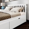 Plank+Beam Solid Wood Queen Bed Frame with Headboard and Storage Drawers - 4 of 4