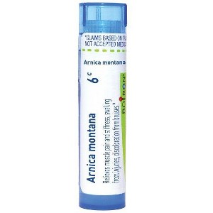Arnica Montana 6C by Boiron Homeopathic Single Medicine For Pain  -  1 Tube Pellet - 1 of 4