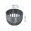 Unique Bargains Round Outdoor Leakproof Sewer Drain Pipe Fitting Adapter - 2 of 3