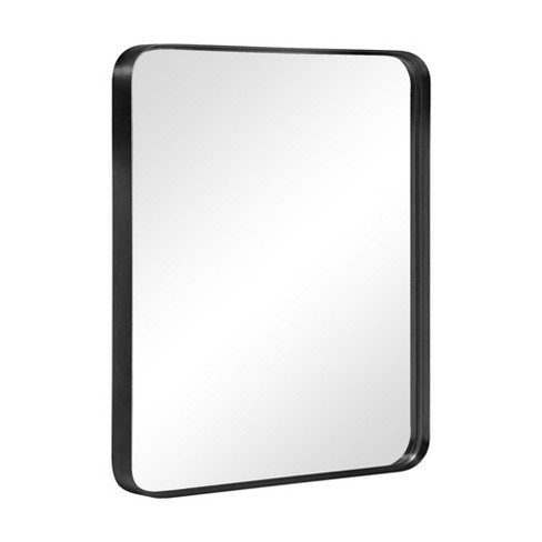 Dovelina Wall Mounted Mirror Rectangle Metal Framed Bathroom Vanity ...