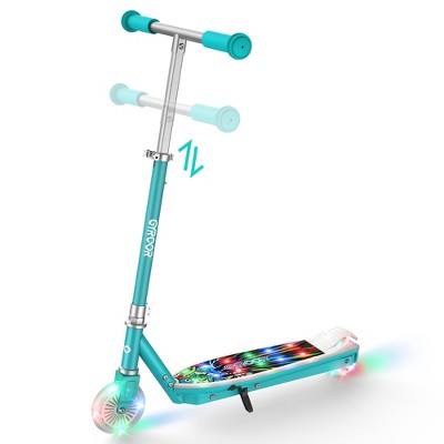 Mastgoal Electric Scooter for Kids with Adjustable Handlebar and LED Lights