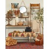 Set of 3 Wood Wall Shelves Brown - Olivia & May: Industrial Floating Shelf Decor, No Assembly Required - 4 of 4