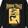 My Hero Academia Toga Crew Neck Long Sleeve Black Adult Tee - 2 of 3