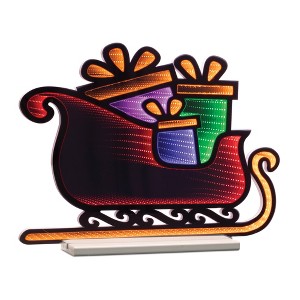 Santa's Sleigh Ekkolight 24.5"L - 1 of 3