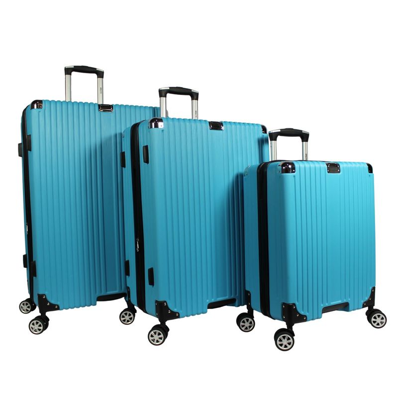 Dejuno Moda Scratch Resistant 3-Piece Hardside Spinner Luggage Set, 1 of 7