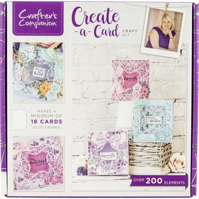 Crafter's Companion Craft Box Kit-Create-A-Card