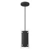 Livex Lighting Barcelona 1 - Light Pendant in  Black/Brushed Nickel - 4 of 4