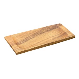 Pacific Merchants Acaciaware 9 x 4 Inch Appetizer Tray - 1 of 3