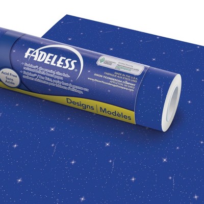 Fadeless Designs Paper Roll, Night Sky, 48 Inches x 50 Feet