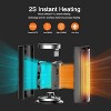 KikiBriz Space Heater,1500W Portable Electric Heaters for Indoor Use with Remote&Thermostat,4 Modes,12h Timer,90°Oscillation,Digital Display - 4 of 4