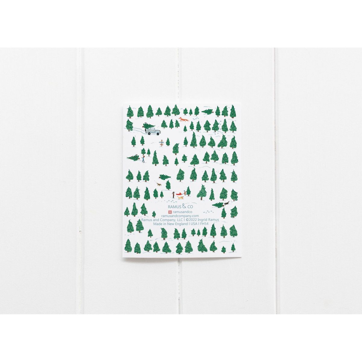 Holiday Winter Card Pack (3ct) Jolly Traditions by Ramus & Co - thumbnail 3