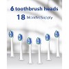 MySmile Electric Toothbrush Replacement Heads, 6 Packs - 3 of 4