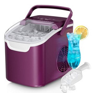 Kismile Ice Maker 26lb/Day Ice with 2 Sizes- Portable Bullet Ice Machine - 1 of 2