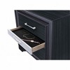 NicBex Modern Nightstand with 2 Drawers and 1 Jewelry Drawer with Sleek Metal Pulls Bebside Table for Bedroom, Living Room - 4 of 4