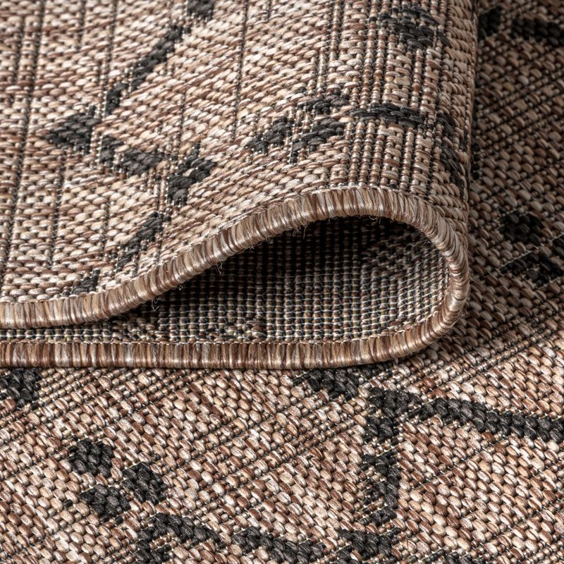Ourika Moroccan Geometric Textured Weave Indoor/Outdoor Area Rug - JONATHAN Y, 3 of 12