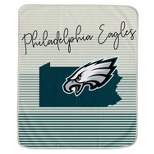 NFL Philadelphia Eagles Ultra Fleece State Stripe Blanket