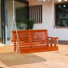 Resenkos 2-Person Swing Chair With Chains & Cupholders, , Perfect for Garden, Poolside, & Backyard, - 3 of 4