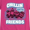 Girls' - Despicable Me Minions - Chillin' with Friends Fitted Short Sleeve Graphic T-Shirt - 2 of 4