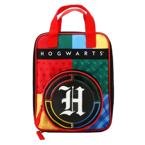 Harry Potter Lunch Box Kit Dual Compartment Insulated Hogwarts Crest  Multicoloured : Target