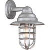 John Timberland Marlowe Industrial Wall Light Sconce Galvanized Silver Hardwire 9 1/4" Fixture Metal Cage for Bedroom Reading Living Room Hallway - 4 of 4