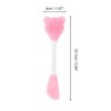 Unique Bargains Smooth Knife-shaped Facial Mask Brush 2 Pcs - 4 of 4