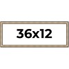 PosterPalooza | Panoramic Refined Silver Picture Frame - UV Acrylic, Foam Board Backing, Hanging Hardware - 2 of 4