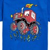 Boys' - Instant Message - Monster Tractor Short Sleeve Graphic T-Shirt - 2 of 4
