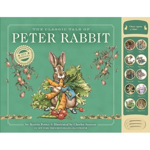 The Classic Tale of Peter Rabbit - (Charles Santore Children's Classics) by  Beatrix Potter (Hardcover) - 1 of 1