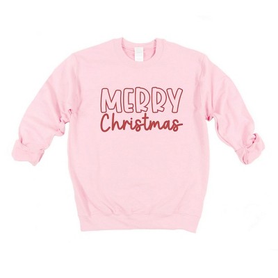 Simply Sage Market Women's Graphic Sweatshirt Merry Christmas Bold