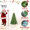 Racxily 7ft Artificial Spruce Tree - Artificial PVC Fir Tree, Full Look, Natural Style, for Indoor Holiday Decor - 3 of 4