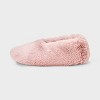 Women's Plush Faux Fur Cozy Slipper Socks with Slip Resistant Soles - Auden™ - 2 of 4