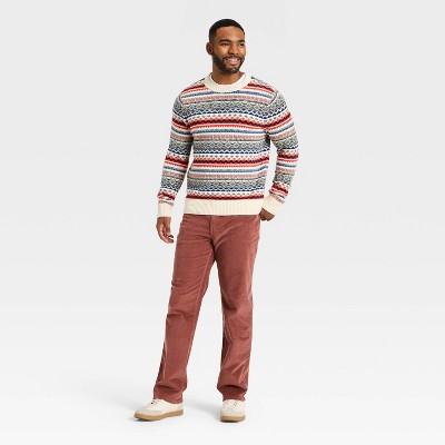 Men's Straight Fit Corduroy Pants - Goodfellow &amp; Co