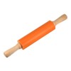 Unique Bargains Silicone Smooth Wooden Handle Non-Stick Kitchen Rolling Pin - 3 of 4